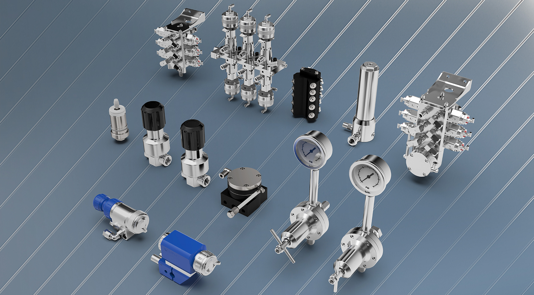 Spraying, metering, mixing, conveying, <br>dispensing, and controlling